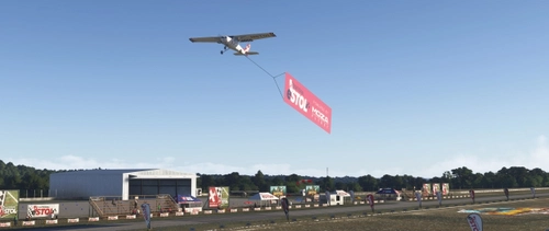 Livery Bagolu Cessna 152 Banner Tow - National eSTOL