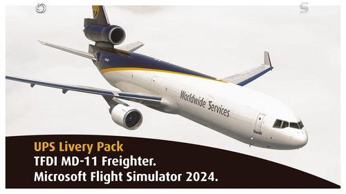 UPS Livery Pack | TFDI MD-11F | 4K