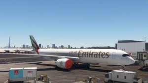 Emirates (A6-EXA) w/Cabin New Color | A350-900 iniBuilds for MSFS2020 thumbnail 2