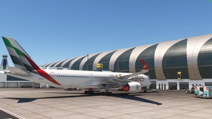 Emirates (A6-EXA) w/Cabin New Color | A350-900 iniBuilds for MSFS2020 thumbnail 3