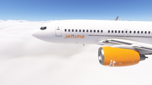 PMDG 737-700 w/ cabin Jettime (OY-JTS)