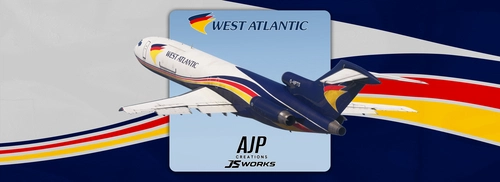 West Atlantic UK - G-NPTS - Boeing 727-200 Super 27F