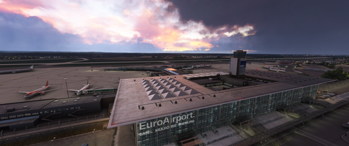 LFSB Euroairport Basel Mulhouse Freiburg - Justsim