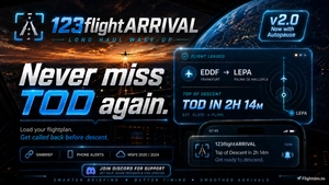 123flightARRIVAL 2.5 | Long Haul Wake-Up & TOD Phone Alerts Windows App thumbnail 1