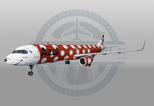 Fenix A321 - Azul PR-YJF [Fictional "neo"]