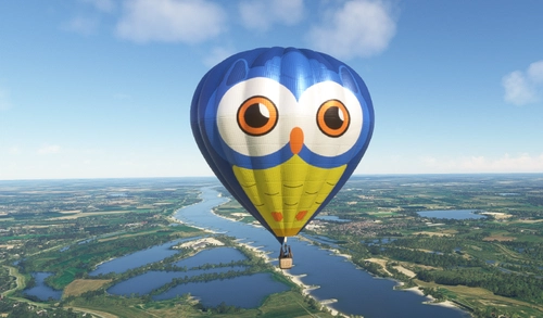 HPG Hot Air Balloon Livery "Het Uiltje" (The Owl) PH-UIL | V1.0