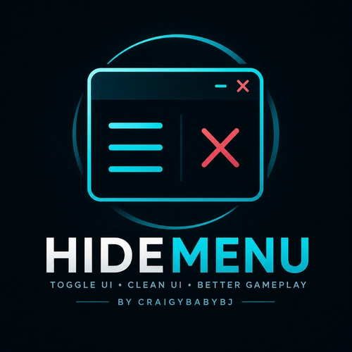Hide In-Game Menu / Toolbar
