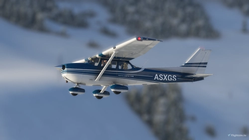 Asobo Cessna 172 Reims - 4 Colors (bagolu172M)