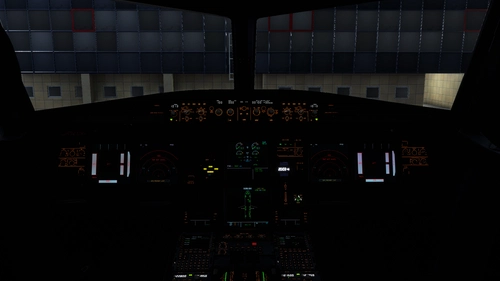 [A32NX] Standard Airbus Cockpit Colors and White LCD