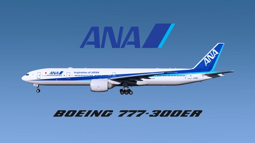 ANA-All Nippon Airways | Mini-Fleet w/Cabin | PMDG 777-300ER