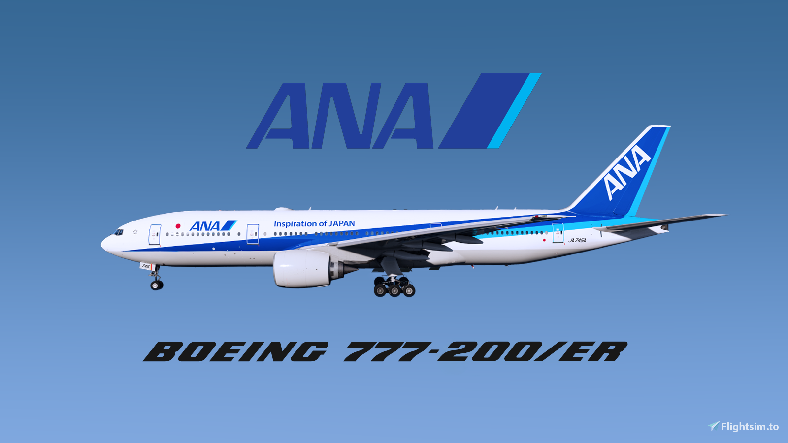 ANA-All Nippon Airways | Mini-Fleet w/Cabin | PMDG 777-200/ER