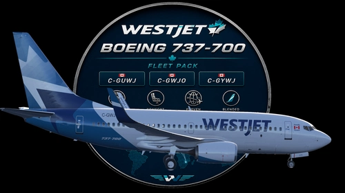 WestJet Boeing 737-700 Fleet Pack