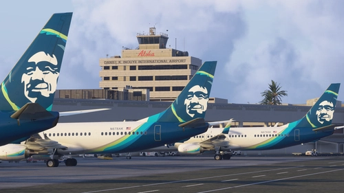 PHNL Honolulu - FSLTL Static Aircraft
