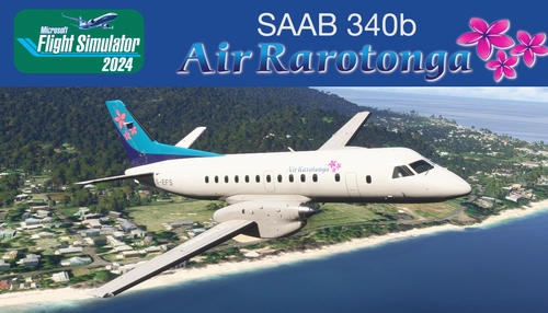 SAAB 340b Air Rarotonga E5-EFS