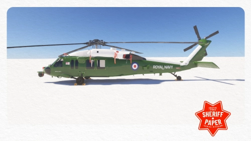 MH60 - Royal Navy Green Parrot (Retro livery)