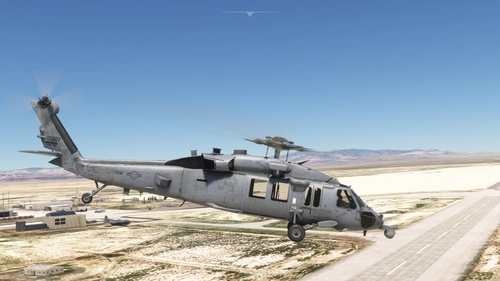 (Miltech Simulation MH-60) Ghost Squadron Grey Livery.