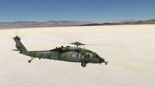 (Miltech Simulation MH-60) Ghost Squadron Euro 1 Camo Livery.