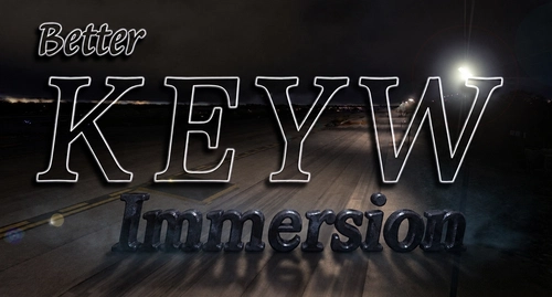 Better KEYW immersion (MK-Studios Airport is needed)