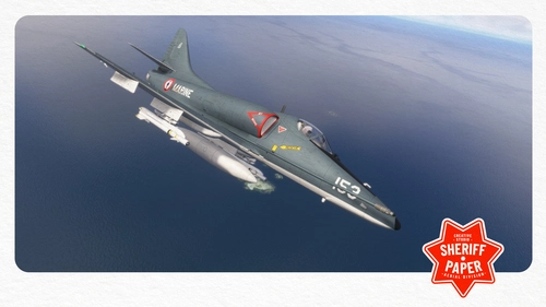 A4 Skyhawk - French Navy #153 (What-if)