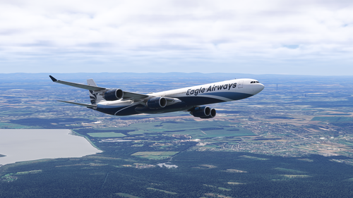 Aerosoft A340-600 pro | Eagle Airways Pack