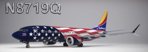 Ifly 737MAX-8 SouthWest Airlines "Liberty One" N8719Q