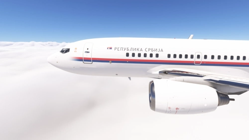 PMDG 737-700BBJ Air Force of the Republic of Serbia (YU-SRB)