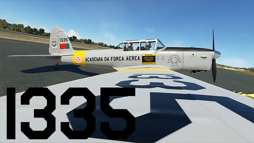 Portuguese Air Force Chipmunk 1335