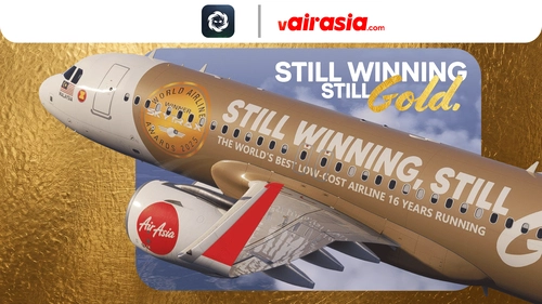 AirAsia “Still Winning, Still Gold” Livery | 9M-RAQ | iniBuilds A320neo
