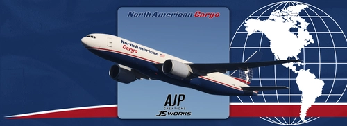 North American Cargo - N177NA - PMDG 777F
