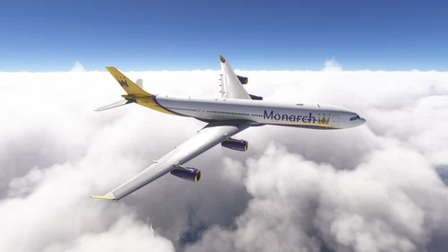 iniBuilds A340-300 Monarch G-MONX