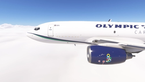 PMDG 737-700BDSF Olympic Air Cargo (SX-BKM)