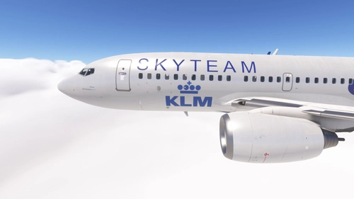 PMDG 737-700 w/ cabin KLM - Skyteam (PH-BXO)