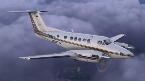 [Carenado] Private HK-4671 Beechcraft King Air 200