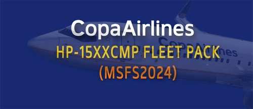 Copa Airlines Boeing 737-800NG Fleet Pack (HP15XXCMP)