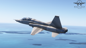 Aerodynamics T-38 Civilian N722TC - Aircraft Liveries for MSFS