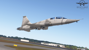 Aerodynamics T-38 Civilian N722TC - Aircraft Liveries for MSFS