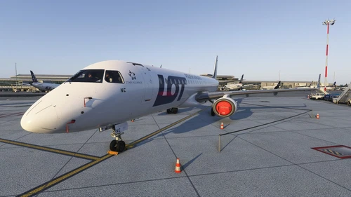 FSS Embraer E195 LOT Polish Airlines Pack