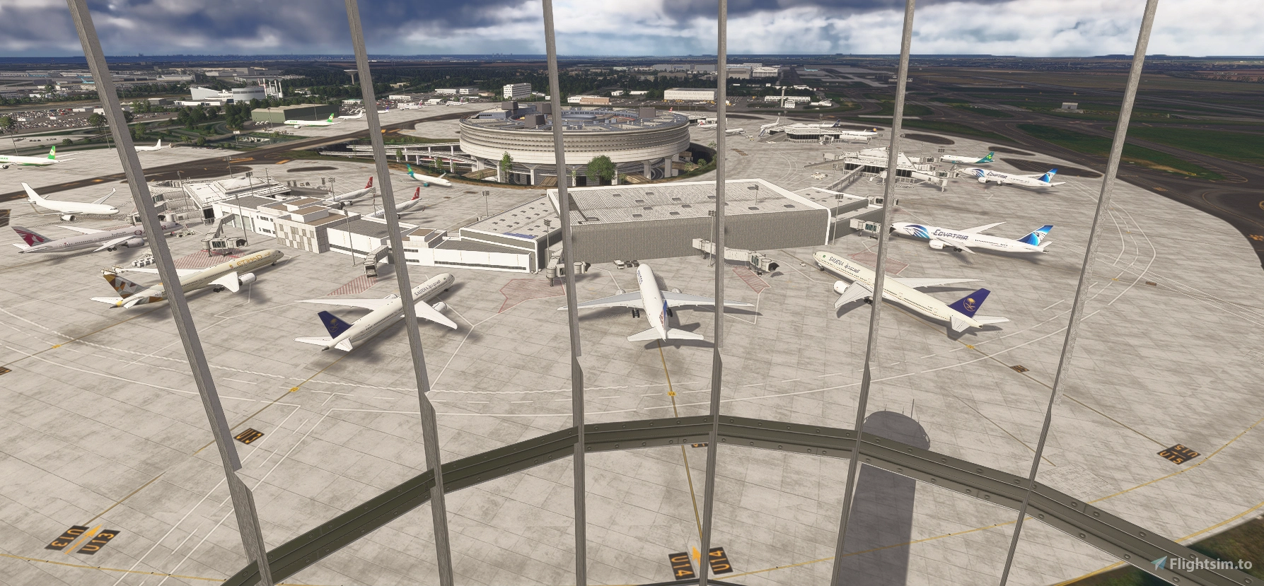 FS24-LFPG Paris-CDG Xavios - Image 1