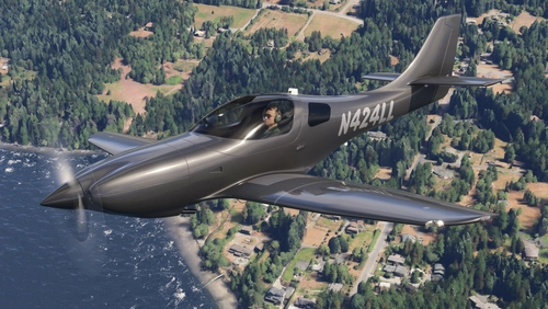 N424LL Flysimware Lancair Legacy
