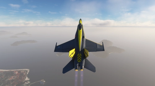 Pikachu Hornet FA18C for dcDesign TUDM 25TH Anniversary [TUDM/RMAF]
