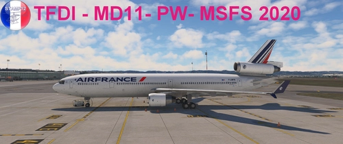 Air France for McDonnell Douglas MD-11 PW TDFI Design for MSFS2020