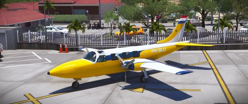 A2A Aerostar 600 - retro yellow PH-BLO