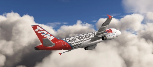LATAM livery pack #1 (Tam-Lam-Latam collection) for Fenix Simulations A319-320-321