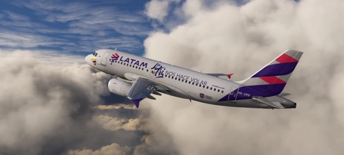 LATAM livery pack #3 (Tam-Lam-Latam collection) for Fenix Simulations A319-320-321