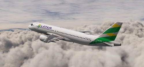 LATAM livery pack #4 (Tam-Lam-Latam collection) for Fenix Simulations A319-320-321