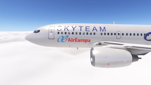 PMDG 737-700 w/ cabin Air Europa - Skyteam (EC-JHK)