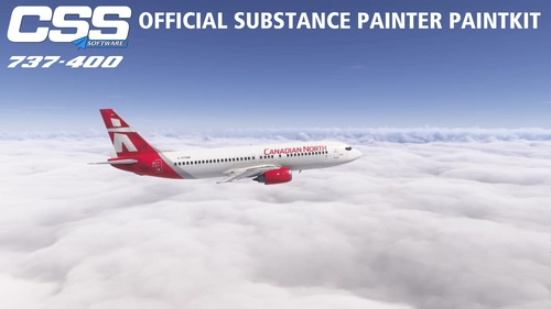CSS 737-400 - Official Substance Painter Paintkit
