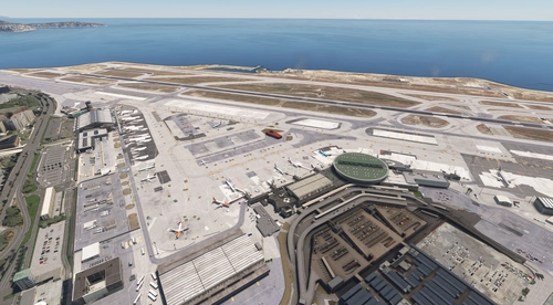 GSX Profile for LFMN Nice Cote d'Azur Airport by JustSim