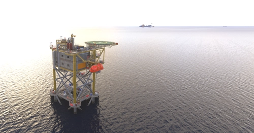 Irish Sea Oil Rigs (Liverpool UK)
