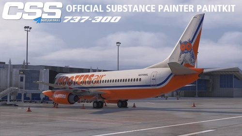 CSS 737-300 - Official Substance Painter Paintkit